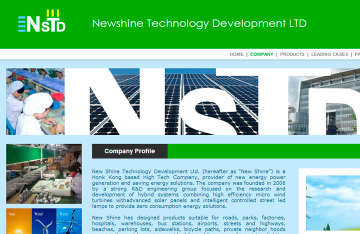 Newshine description